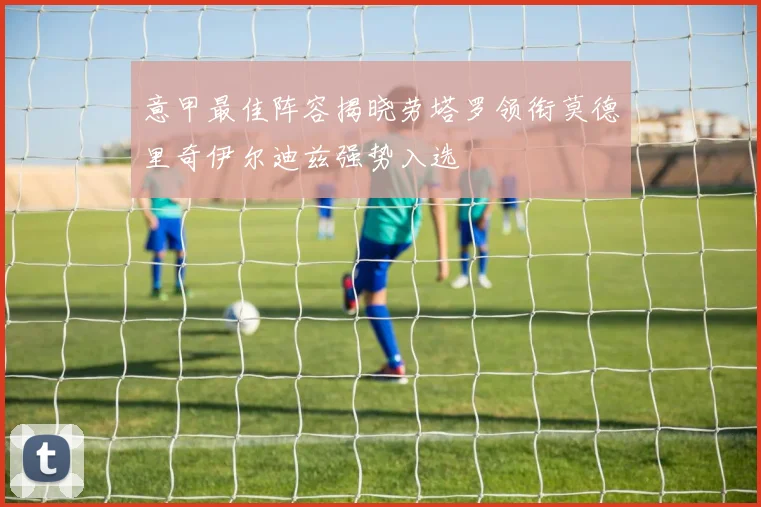 意甲最佳阵容揭晓劳塔罗领衔莫德里奇伊尔迪兹强势入选